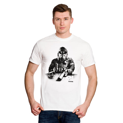 Produktbild Chewie Agent T-shirt för Star Wars-fans vit
