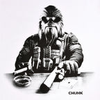 Product image Chewie Agent T-Shirt for Star Wars Fans white