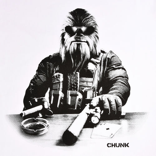 Produktbild Chewie Agent T-shirt för Star Wars-fans vit