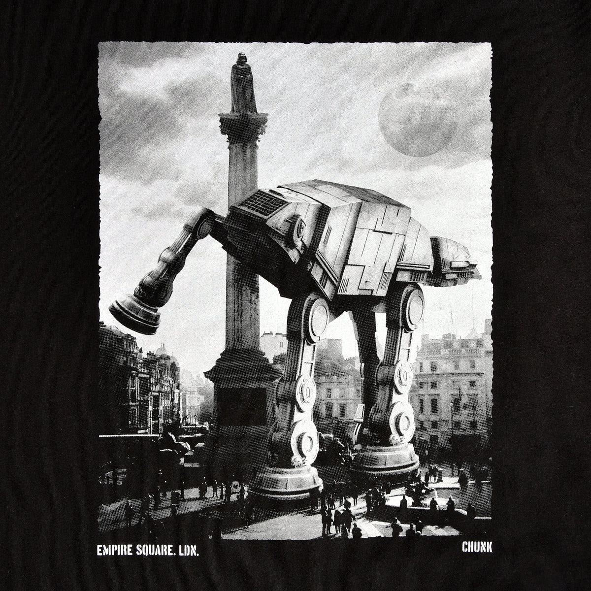 Produktbild Empire Square T-shirt för Star Wars-fans svart