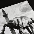 Produktbild Empire Square T-shirt för Star Wars-fans svart