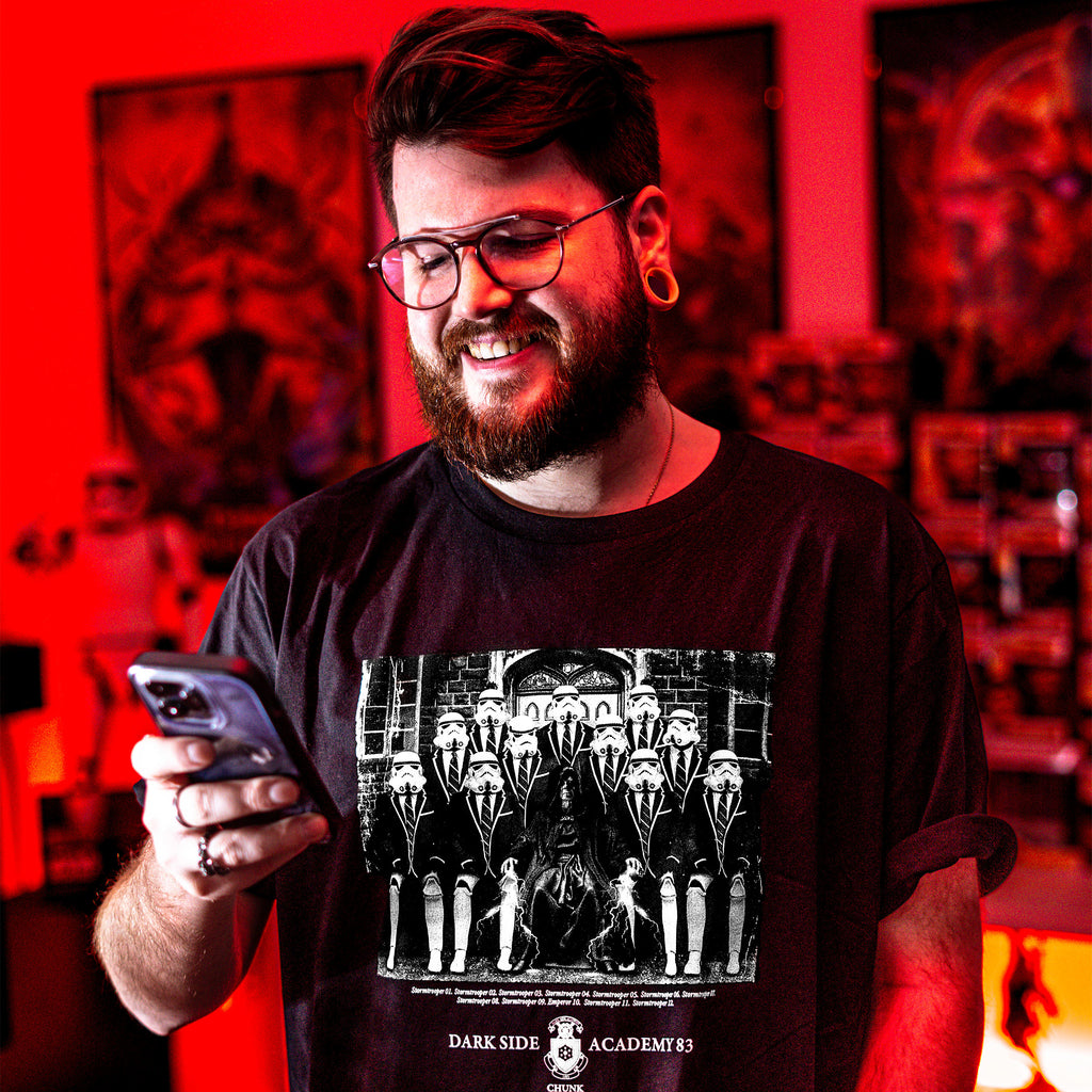 Produktbild Dark Side Academy 83 T-shirt för Star Wars-fans svart