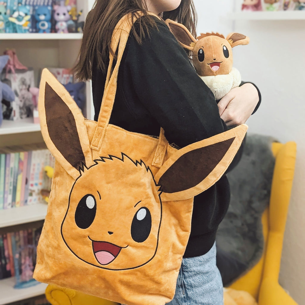 Produktbild Pokemon - Evoli plysch shopper-väska