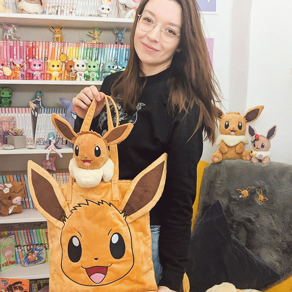 Produktbild Pokemon - Evoli plysch shopper-väska