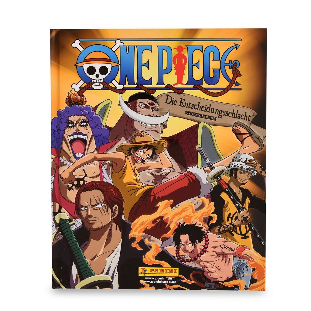 Produktbild One Piece - Piratbesättningens klistermärkesalbum i hårdpärm