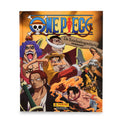 Produktbild One Piece - Piratbesättningens klistermärkesalbum i hårdpärm
