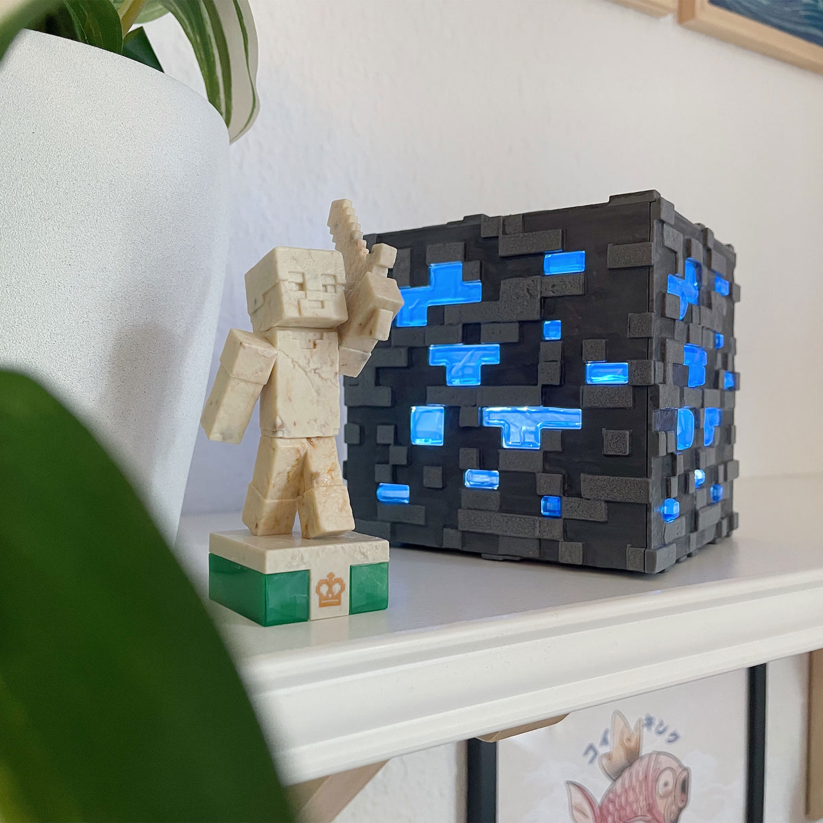 Produktbild Minecraft - Diamantblock bordslampa