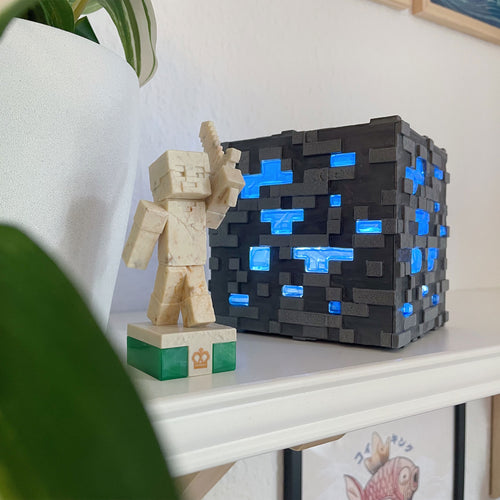 Produktbild Minecraft - Diamantblock bordslampa