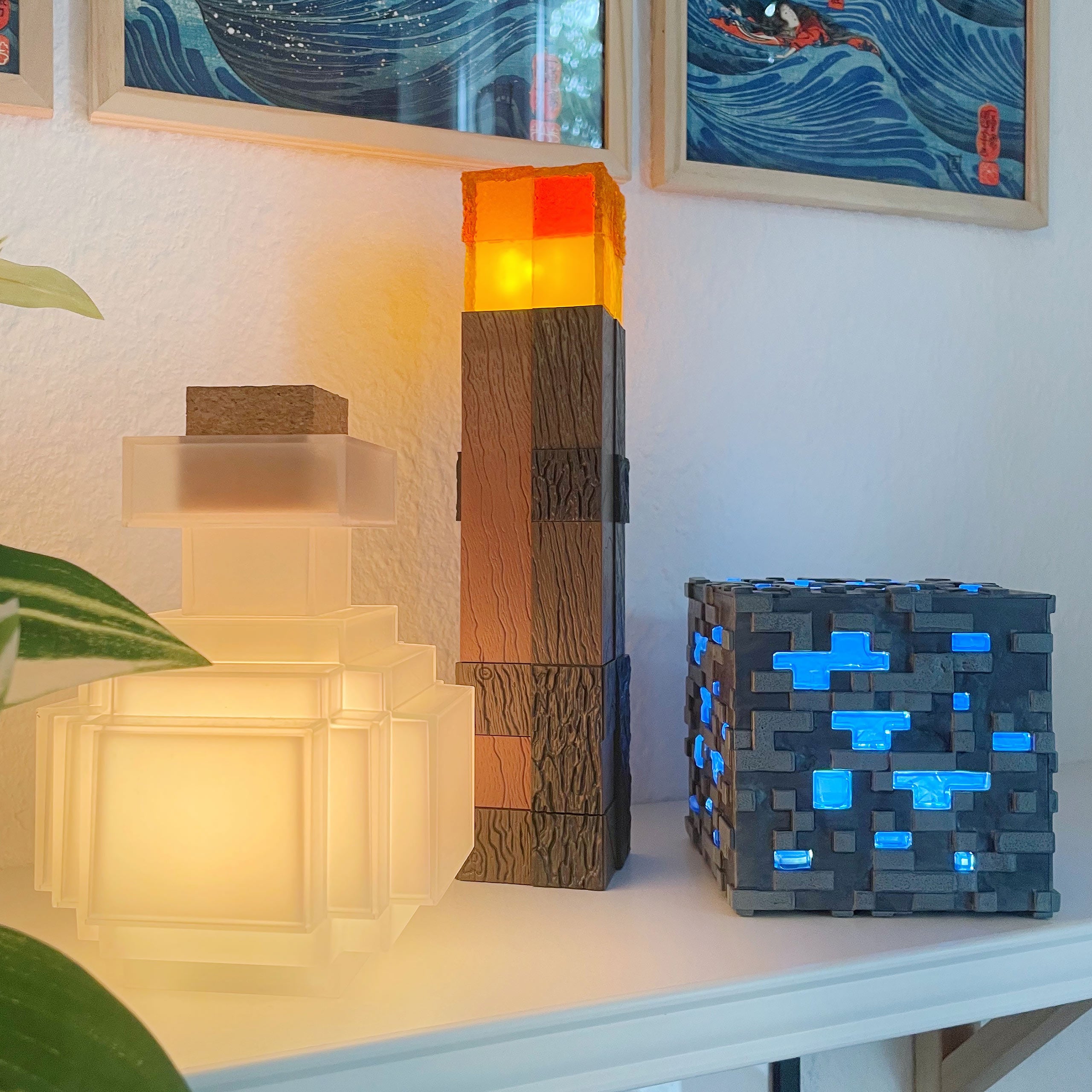 Produktbild Minecraft - Diamantblock bordslampa