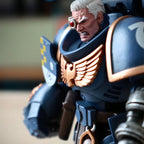 Produktbild Warhammer 40k - Ultramarines Löjtnant med Power Faust Actionfigur 1:18