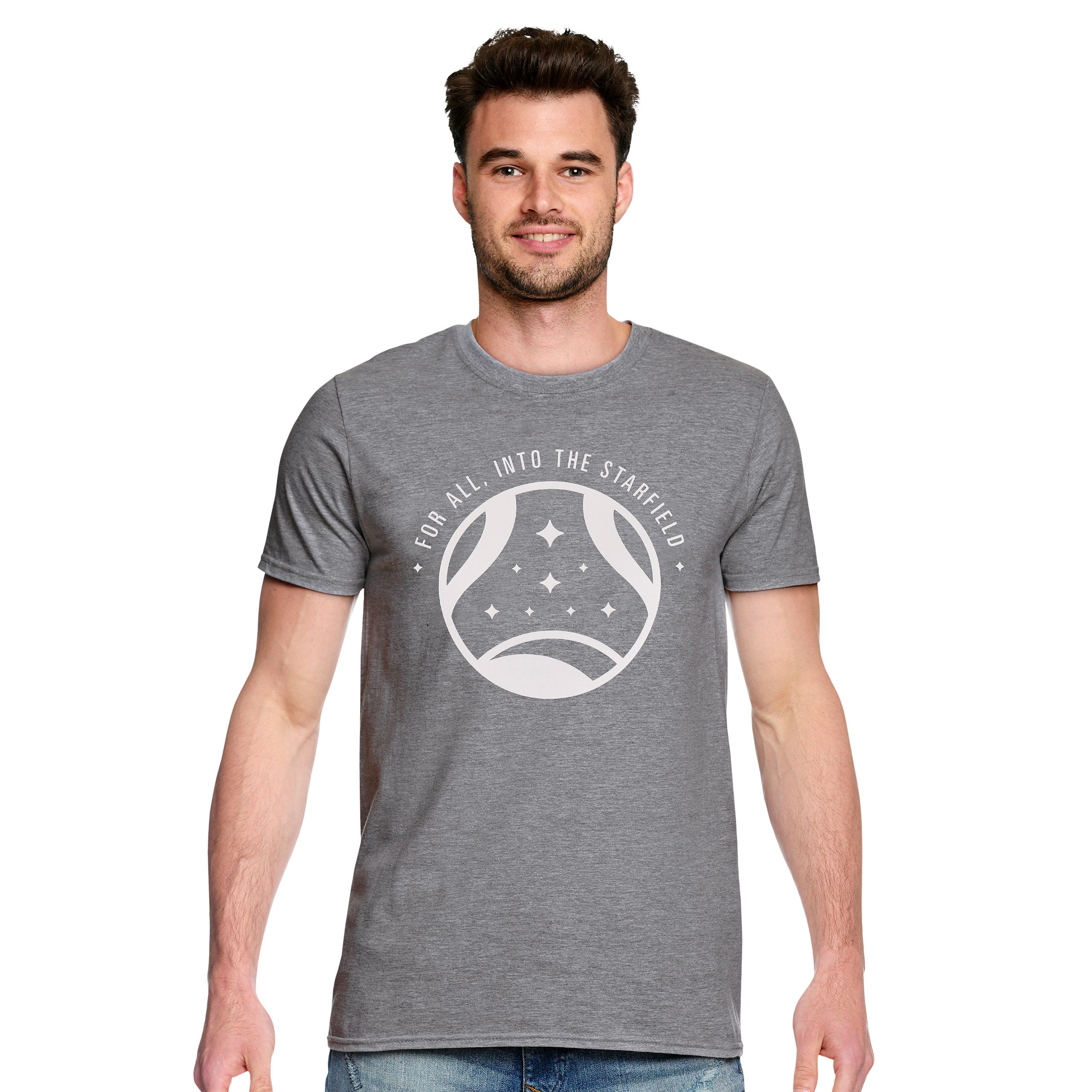 Produktbild Starfield - Into The Starfield T-shirt grå