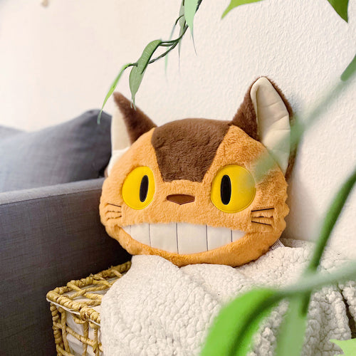 Produktbild Totoro - Plyschkudde Kattbussen Nakayoshi