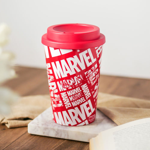 Produktbild Marvel - Comic Logo To Go-mugg