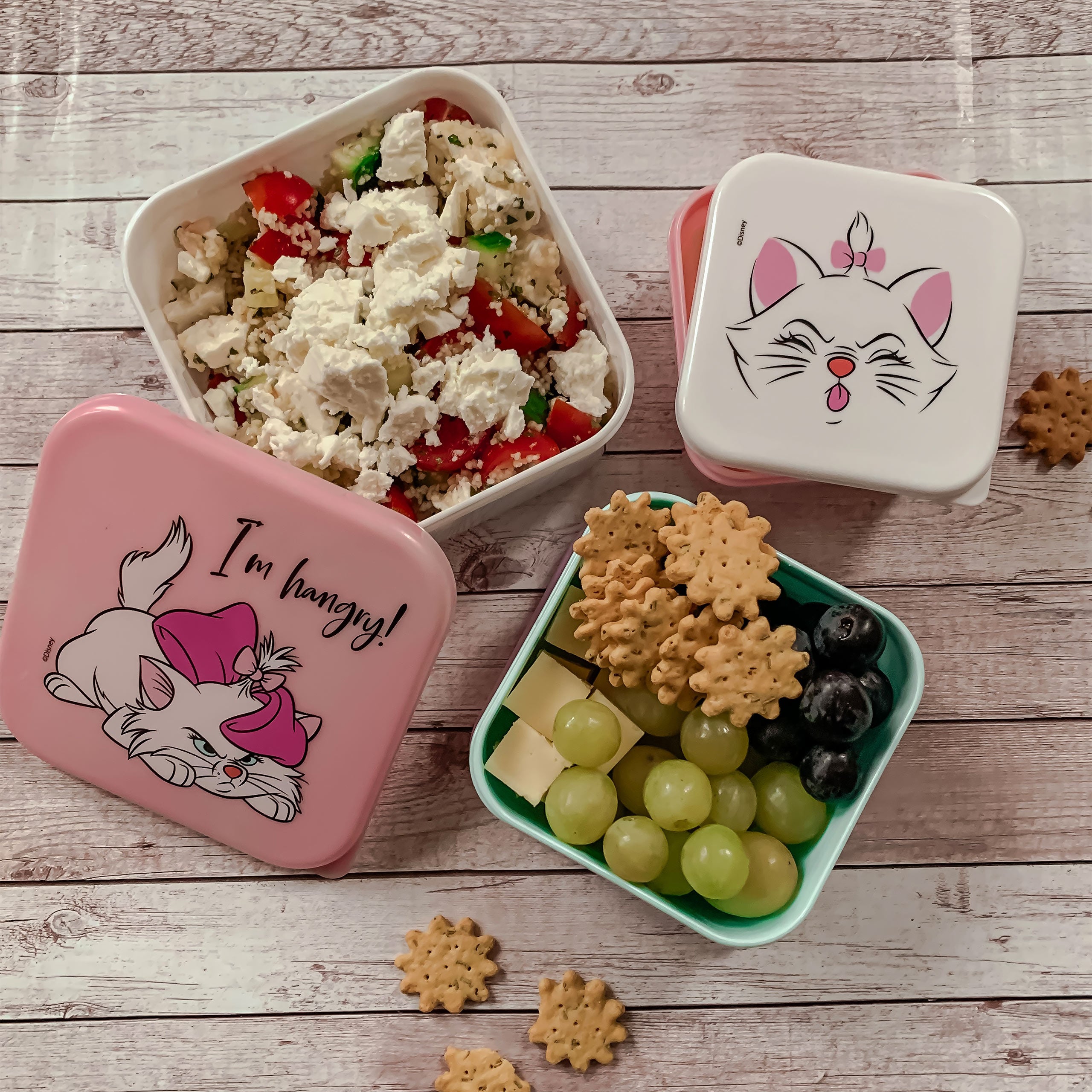 Produktbild Aristocats – Marie lunchlådor 3-pack