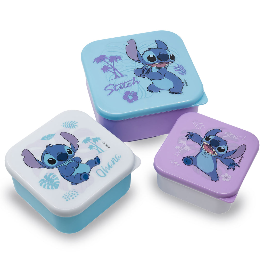 Produktbild Stitch Lunchbox 3-pack - Lilo & Stitch