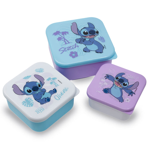 Produktbild Stitch Lunchbox 3-pack - Lilo & Stitch