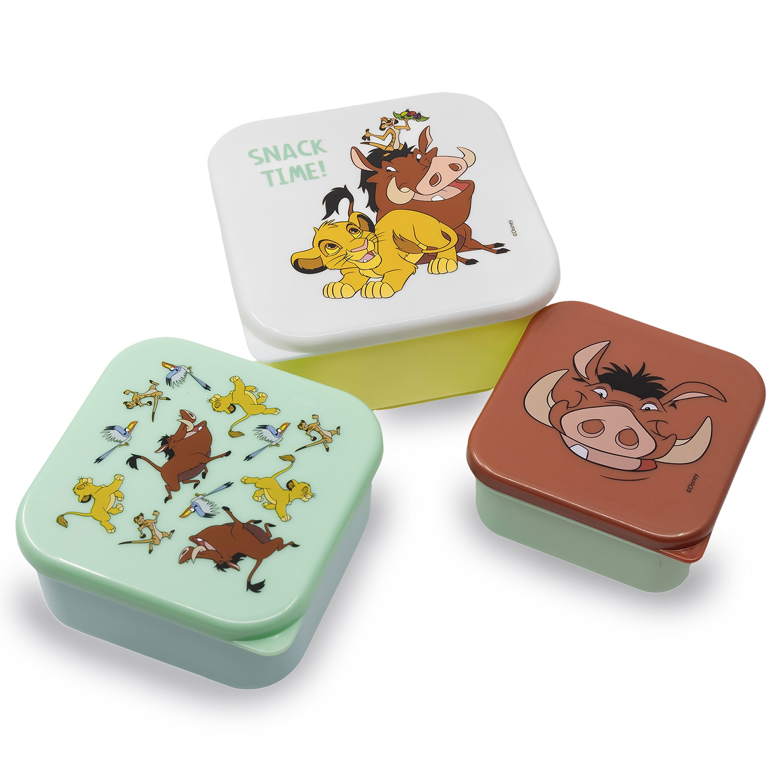 Produktbild Lejonkungen - Simba and Friends Matlådeset 3-pack