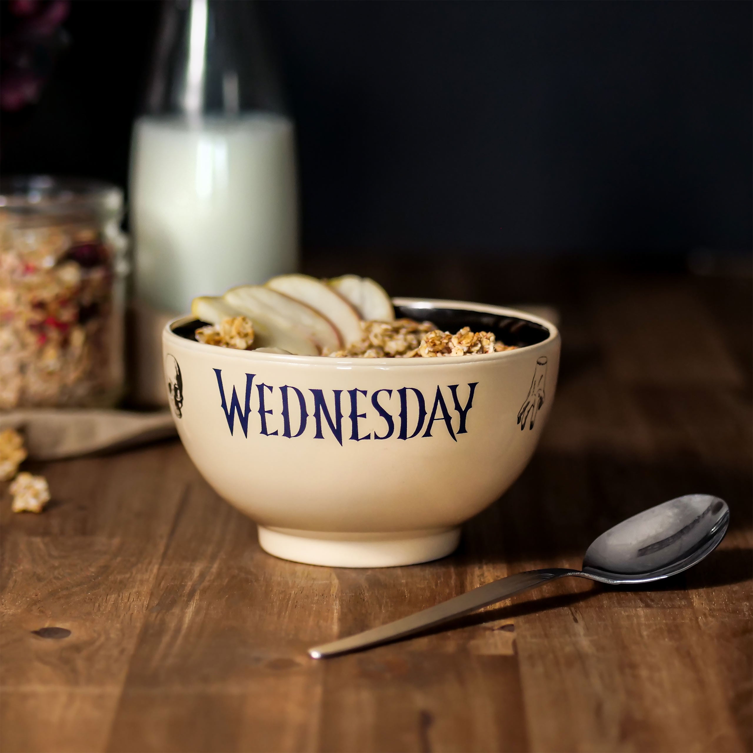 Produktbild Wednesday - Müsliskål med logotyp