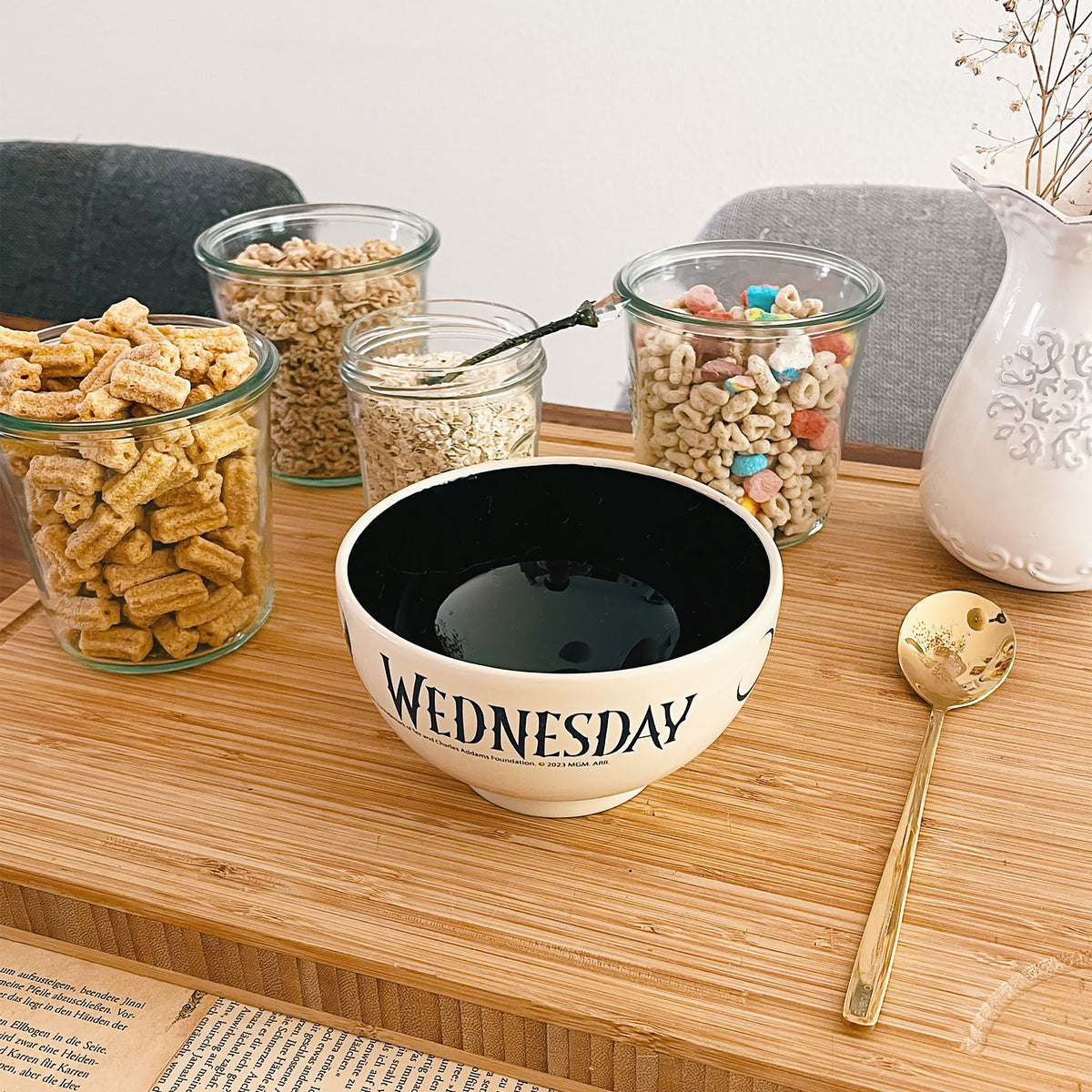 Produktbild Wednesday - Müsliskål med logotyp