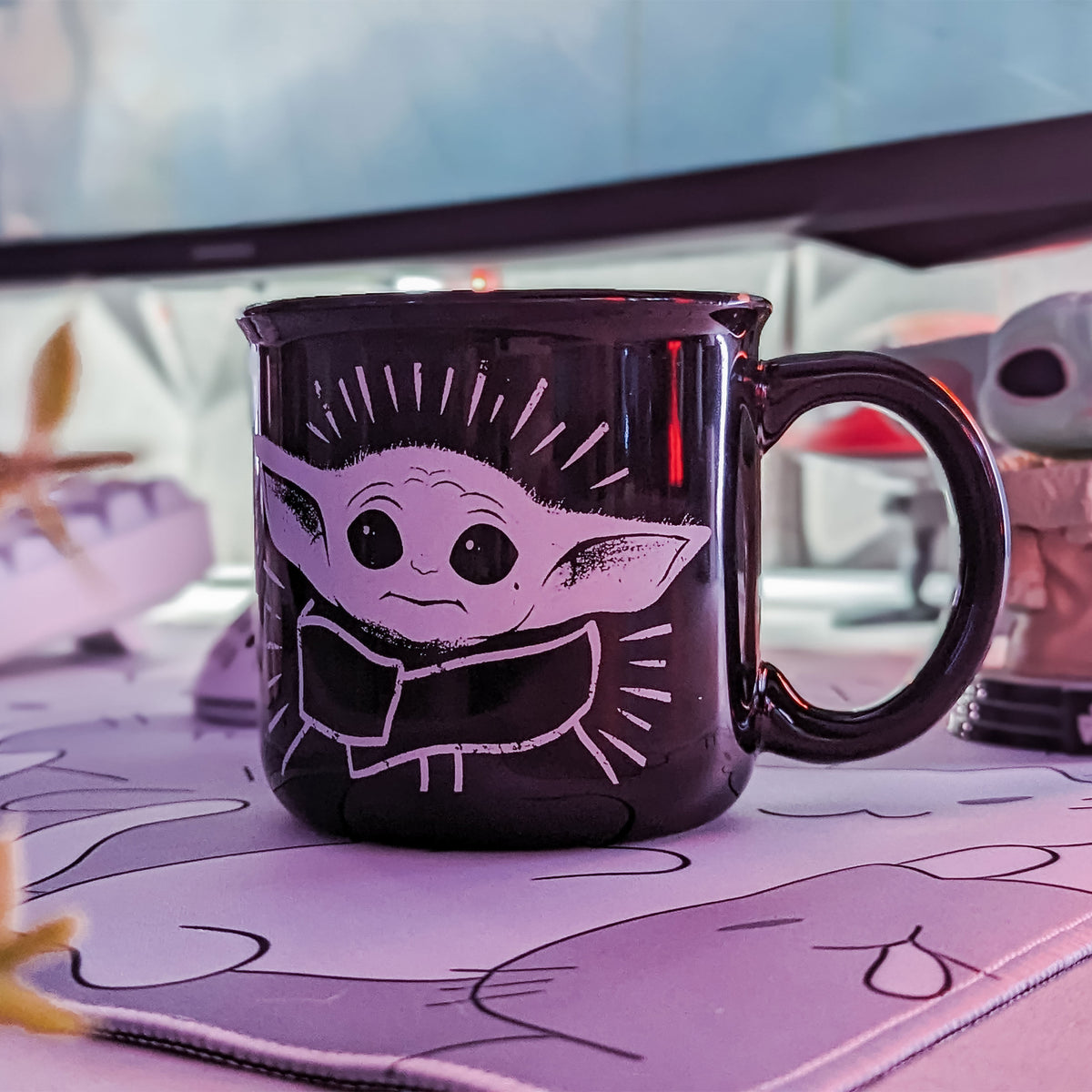 Produktbild Grogu The Force Is Strong Mugg - Star Wars The Mandalorian
