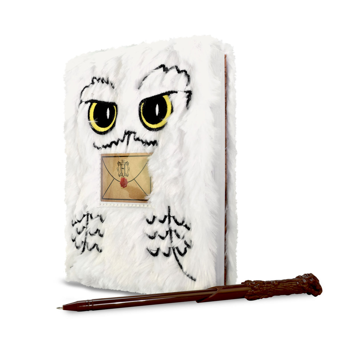 Product image Hedwig Plush Notebook with Magic Wand Pen - Harry Potter