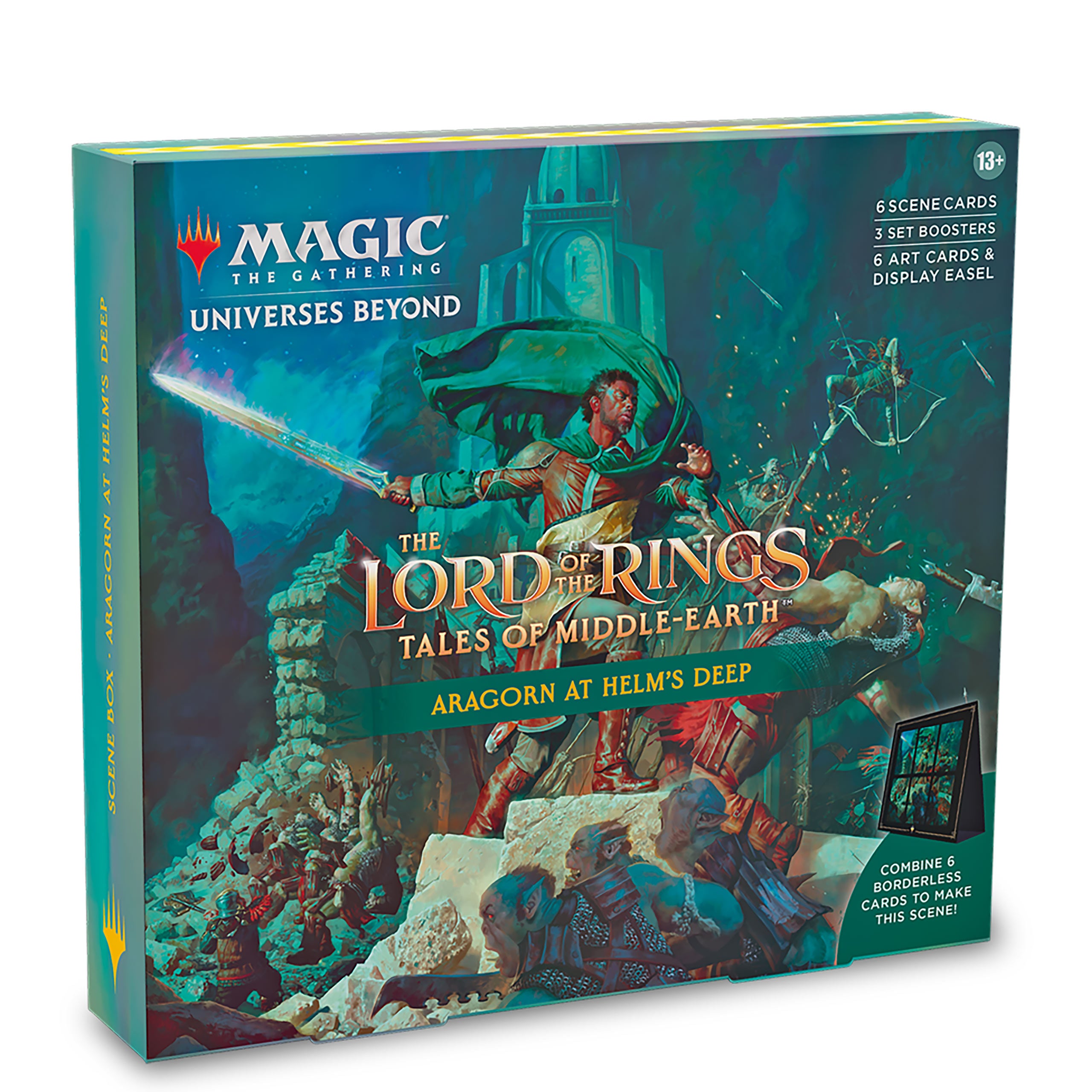 Produktbild Sagan om Ringen Tales of Middle-Earth - Aragorn At Helm's Deep Character Box - Magic The Gathering