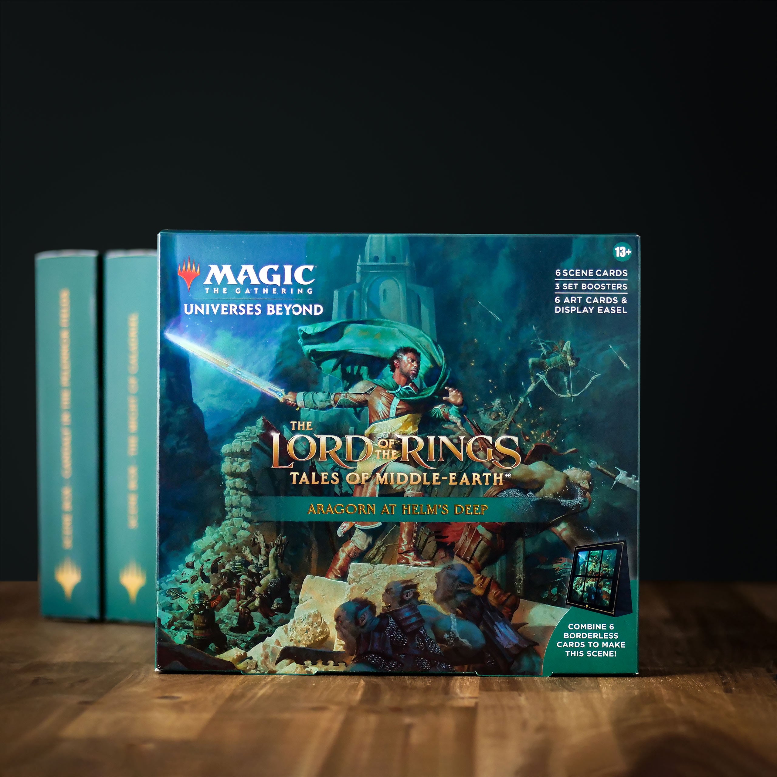 Produktbild Sagan om Ringen Tales of Middle-Earth - Aragorn At Helm's Deep Character Box - Magic The Gathering