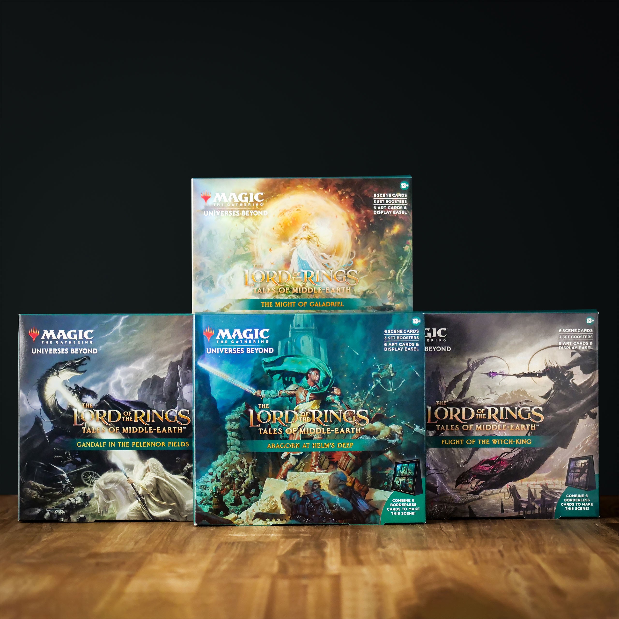 Produktbild Sagan om Ringen Tales of Middle-Earth - Gandalf på Pelennors fält Karaktärsbox - Magic The Gathering