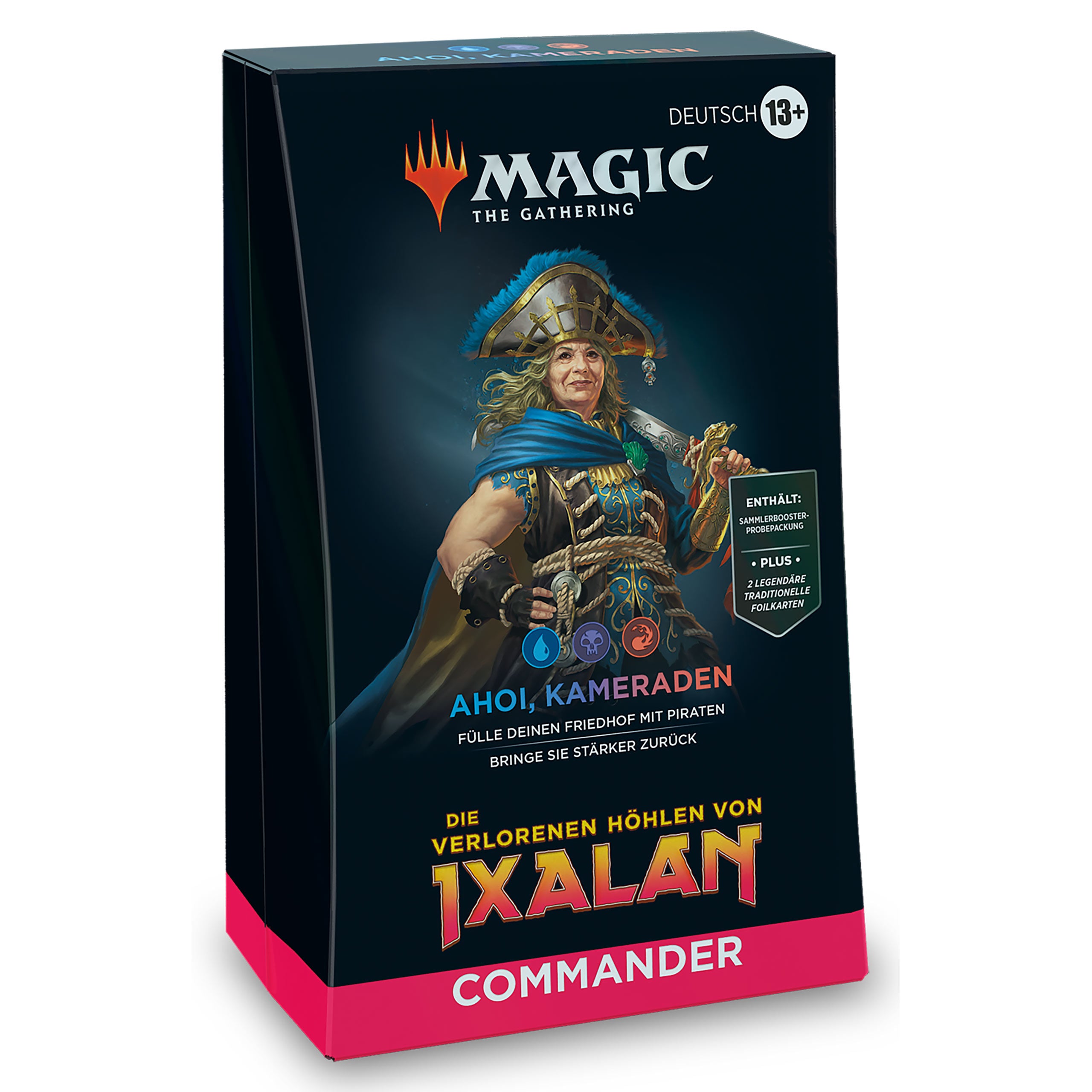 Produktbild De Förlorade Grottorna i Ixalan - Ahoy, Kamrater Commander Deck - Magic The Gathering