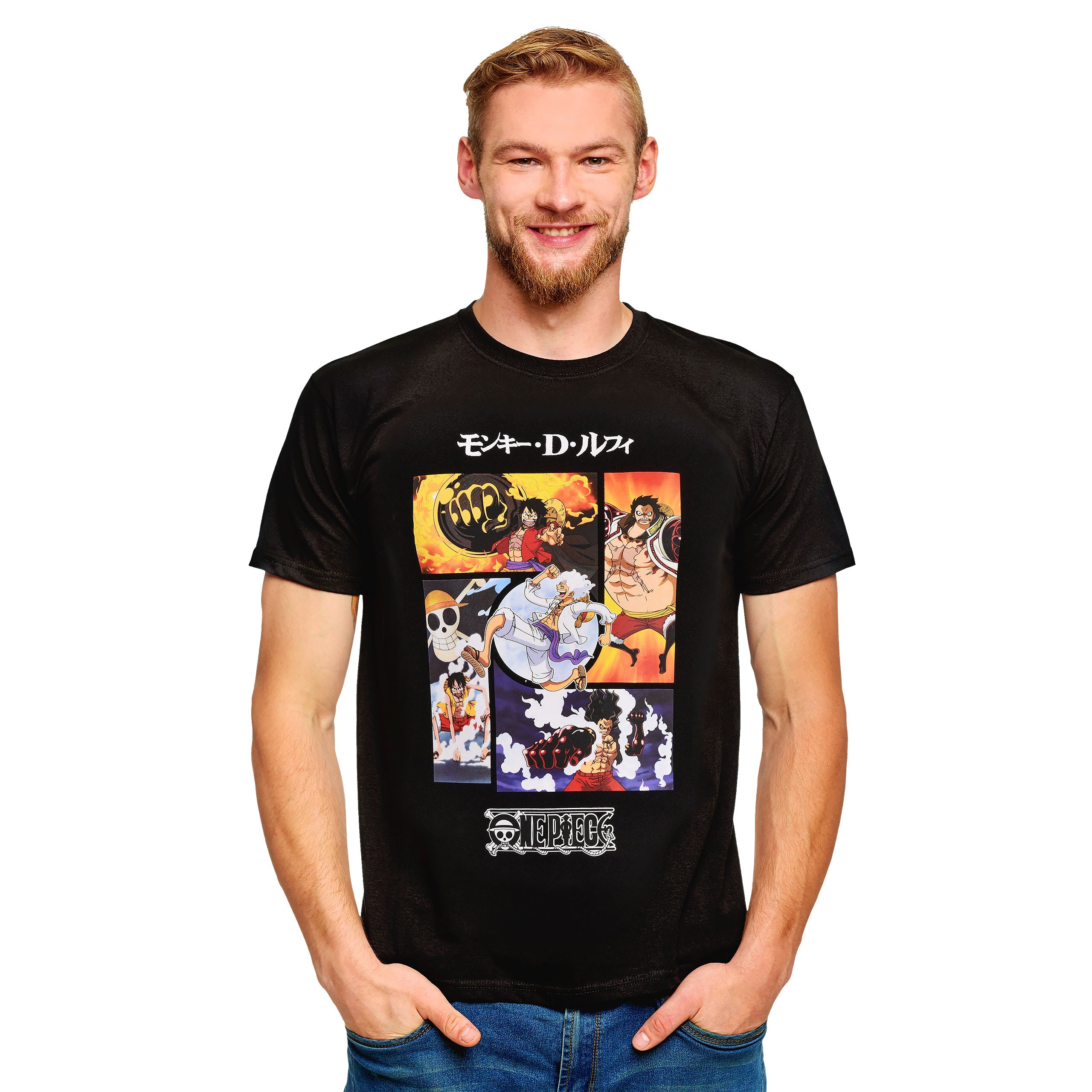 Produktbild One Piece - Gear T-shirt svart