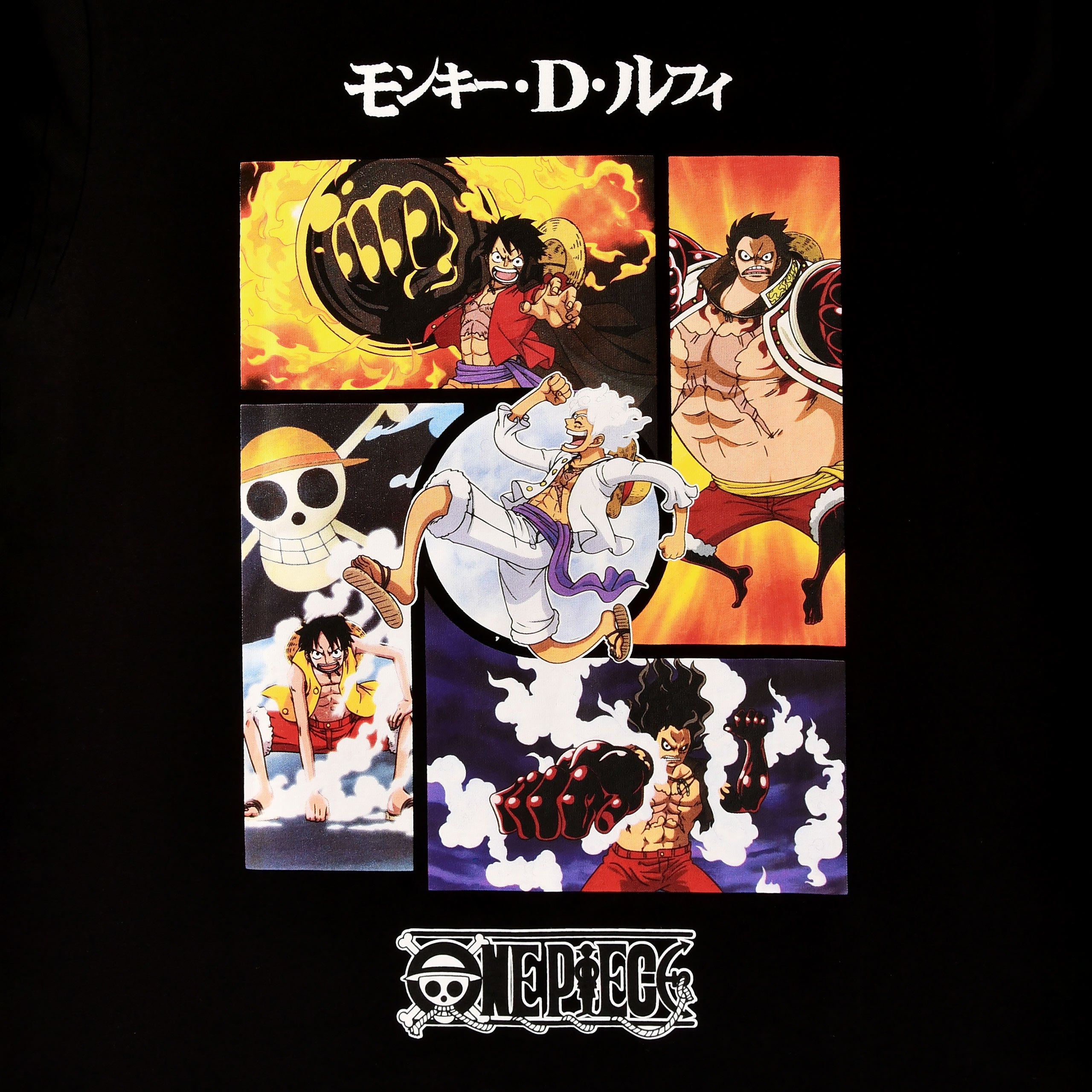 Produktbild One Piece - Gear T-shirt svart