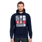 Produktbild Daily Routine Hoodie för animefans, blå