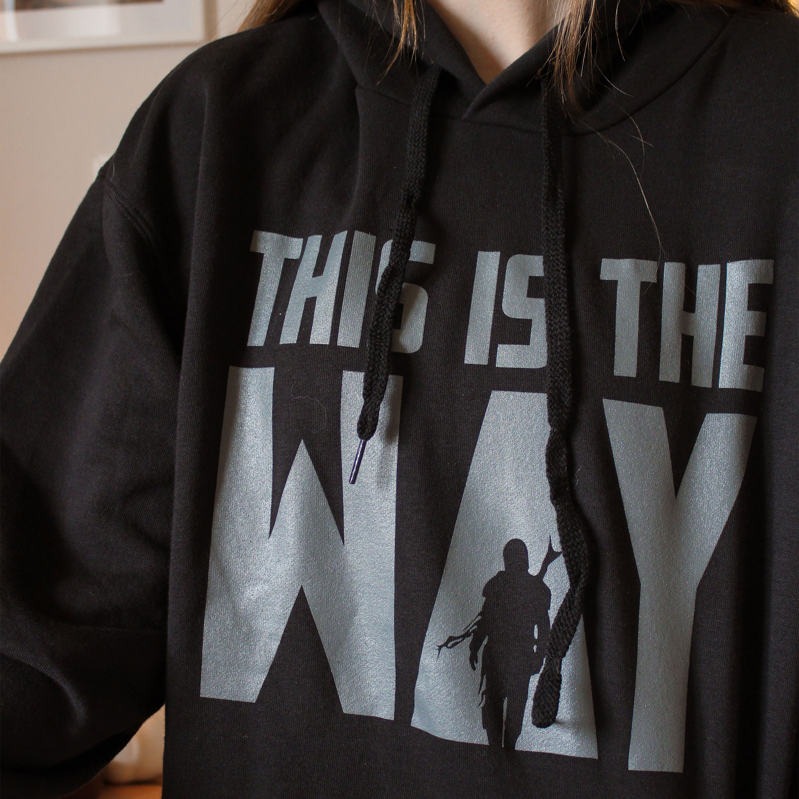 Produktbild This is the Way Hoodie för Star Wars-fans svart