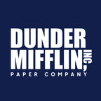 Produktbild Paper Company-logotyp T-shirt för fans av The Office blå