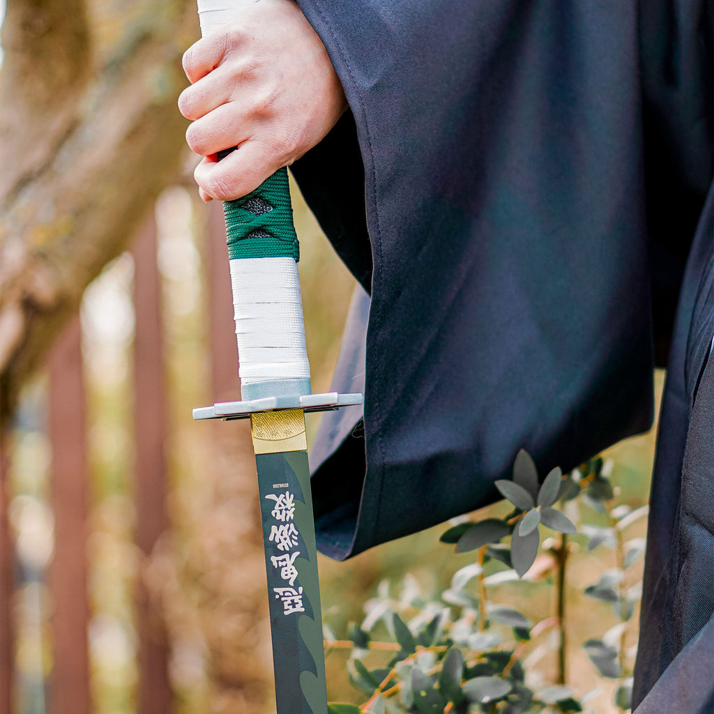 Produktbild Sanemi Katana-replika med Saya för Demon Slayer-fans
