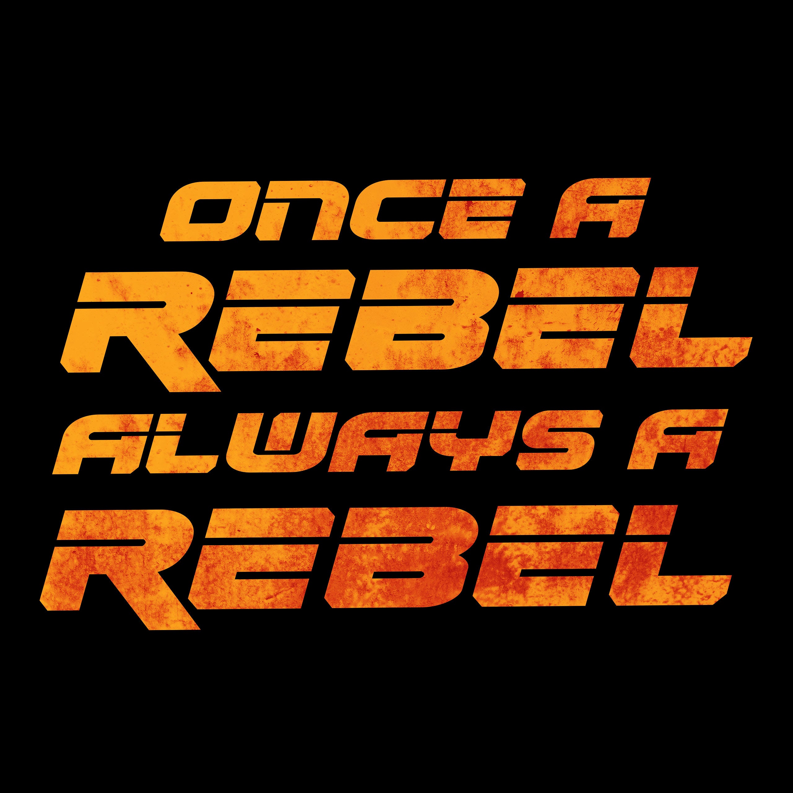 Produktbild Rebel T-shirt för Star Wars-fans svart