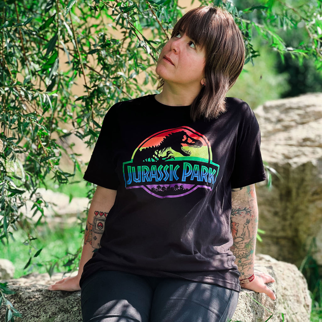 Produktbild Jurassic Park - Pride Logotyp T-shirt svart