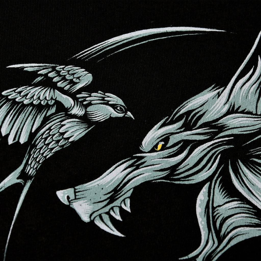 Produktbild Witcher - Vargmedaljong T-shirt svart