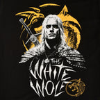 Produktbild Witcher - Geralt White Wolf T-shirt svart