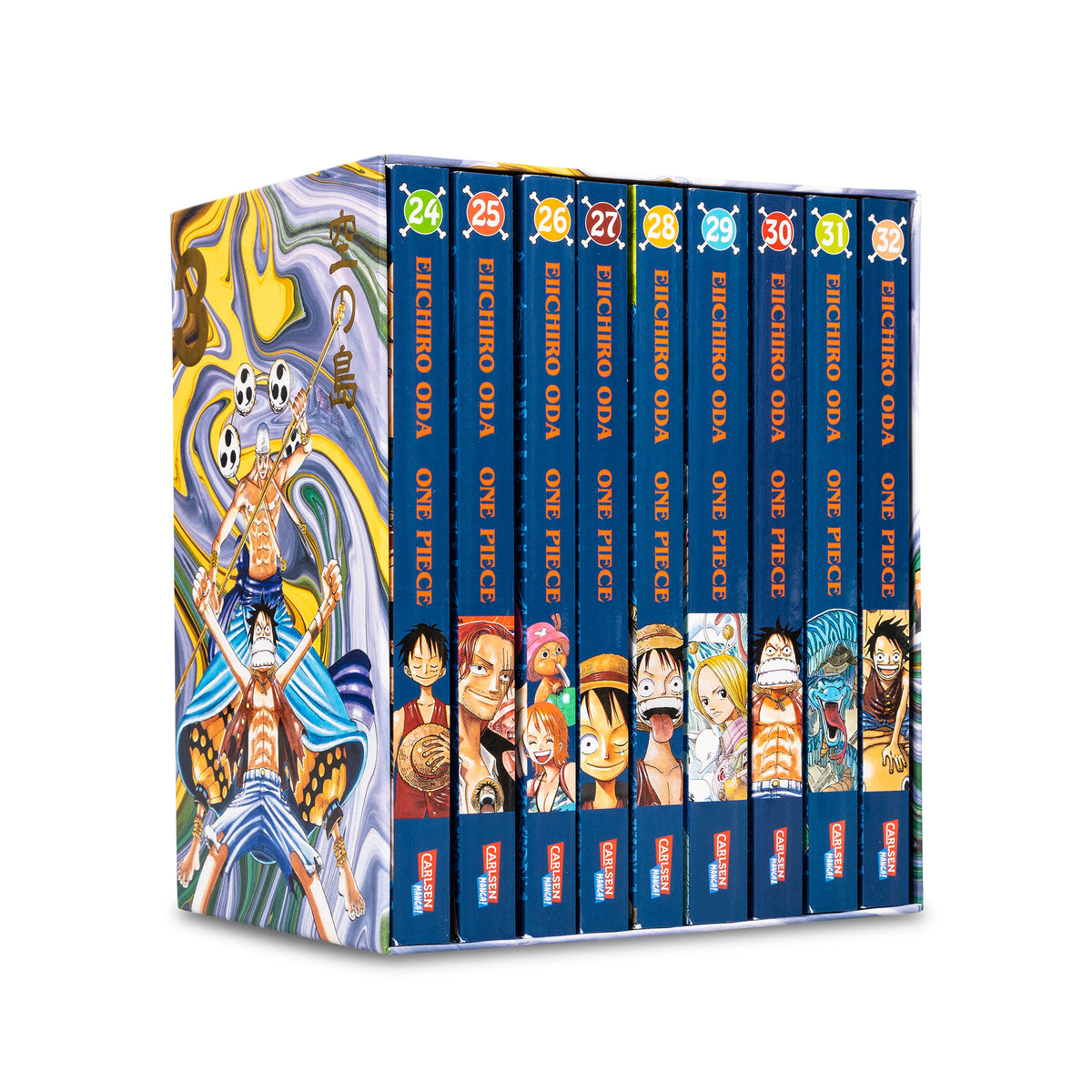 Produktbild One Piece - Skypia Samlarbox 3 Volymer 24-32