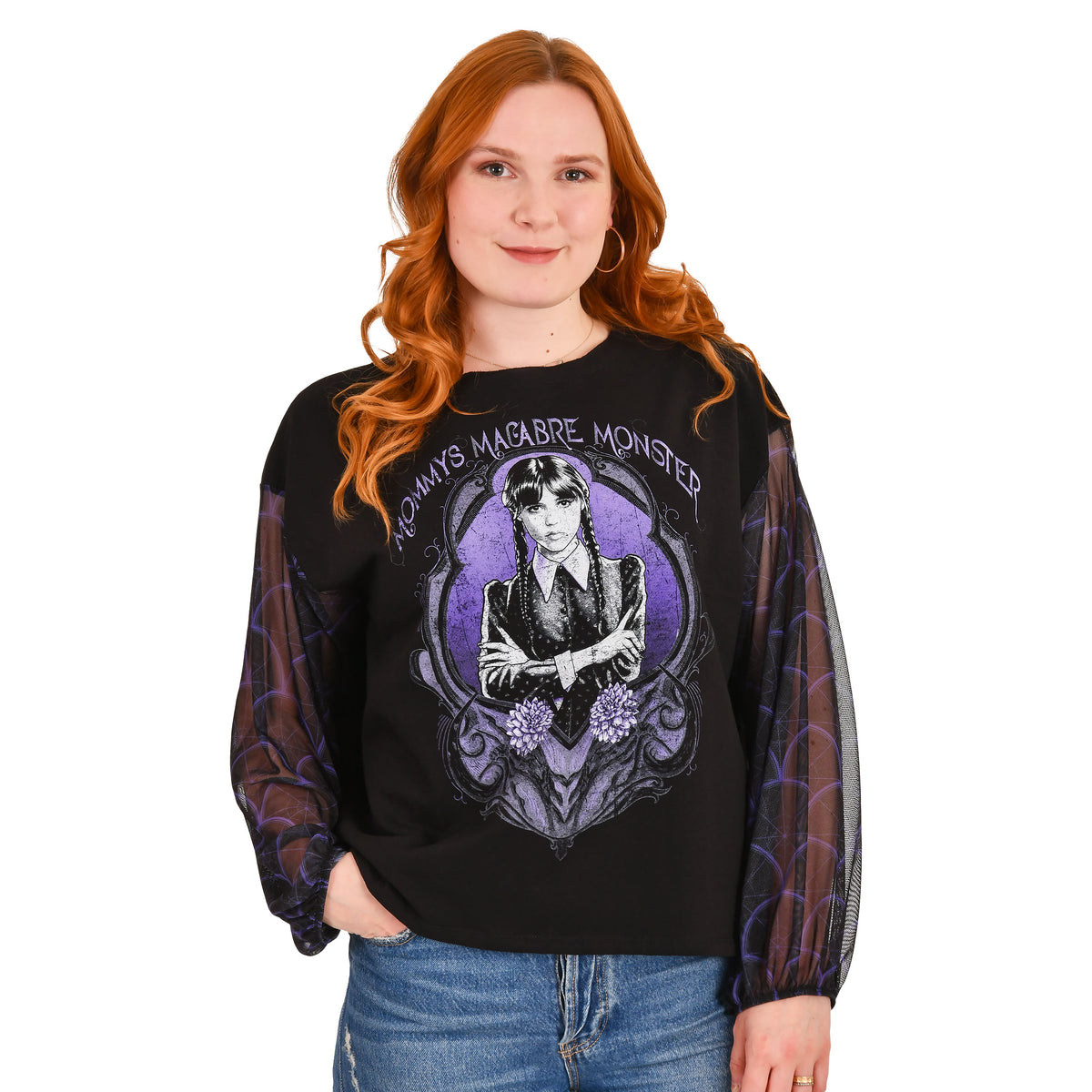 Produktbild Wednesday - Mommys Monster Crop Sweater