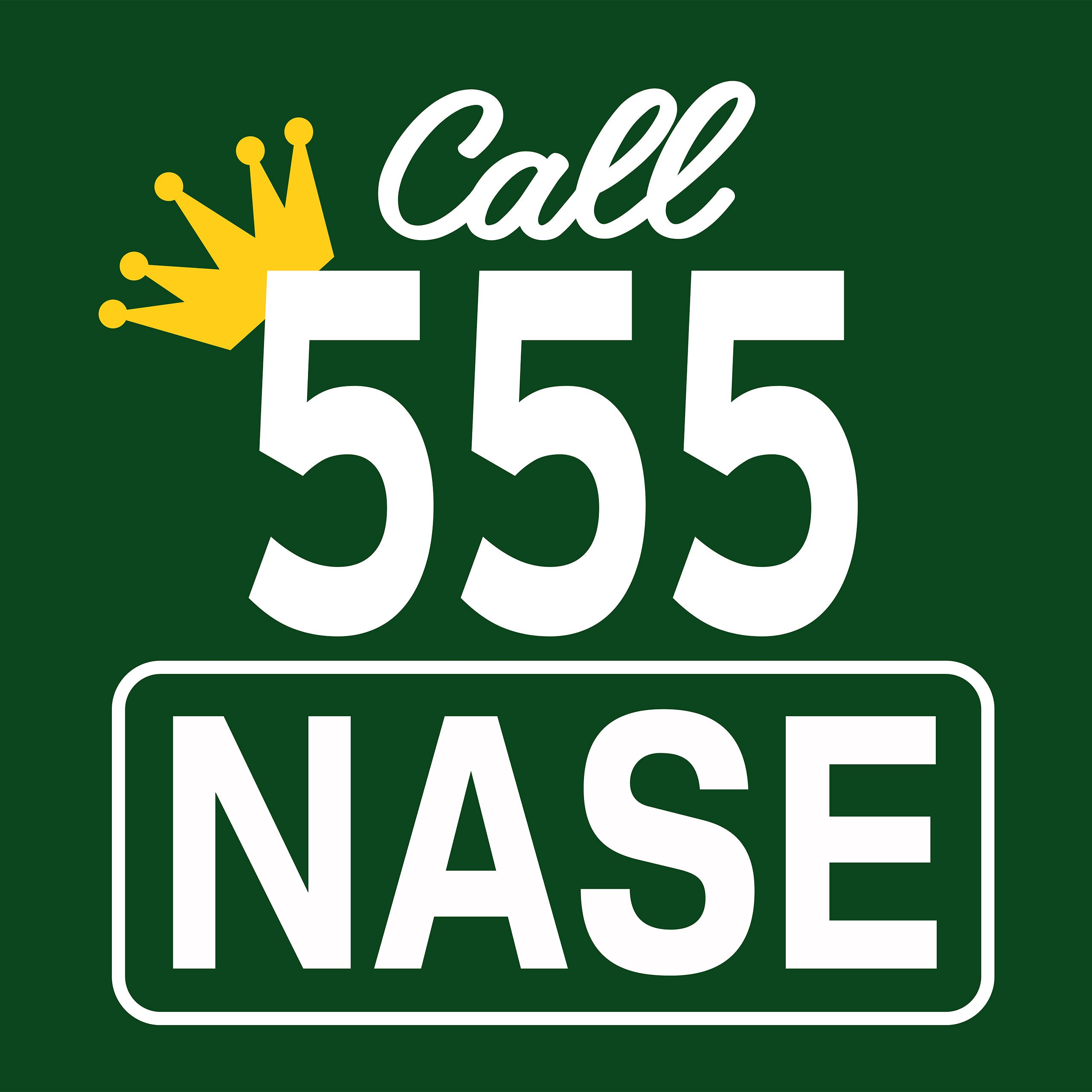 Produktbild Call 555 Näsa T-shirt för King of Queens-fans grön
