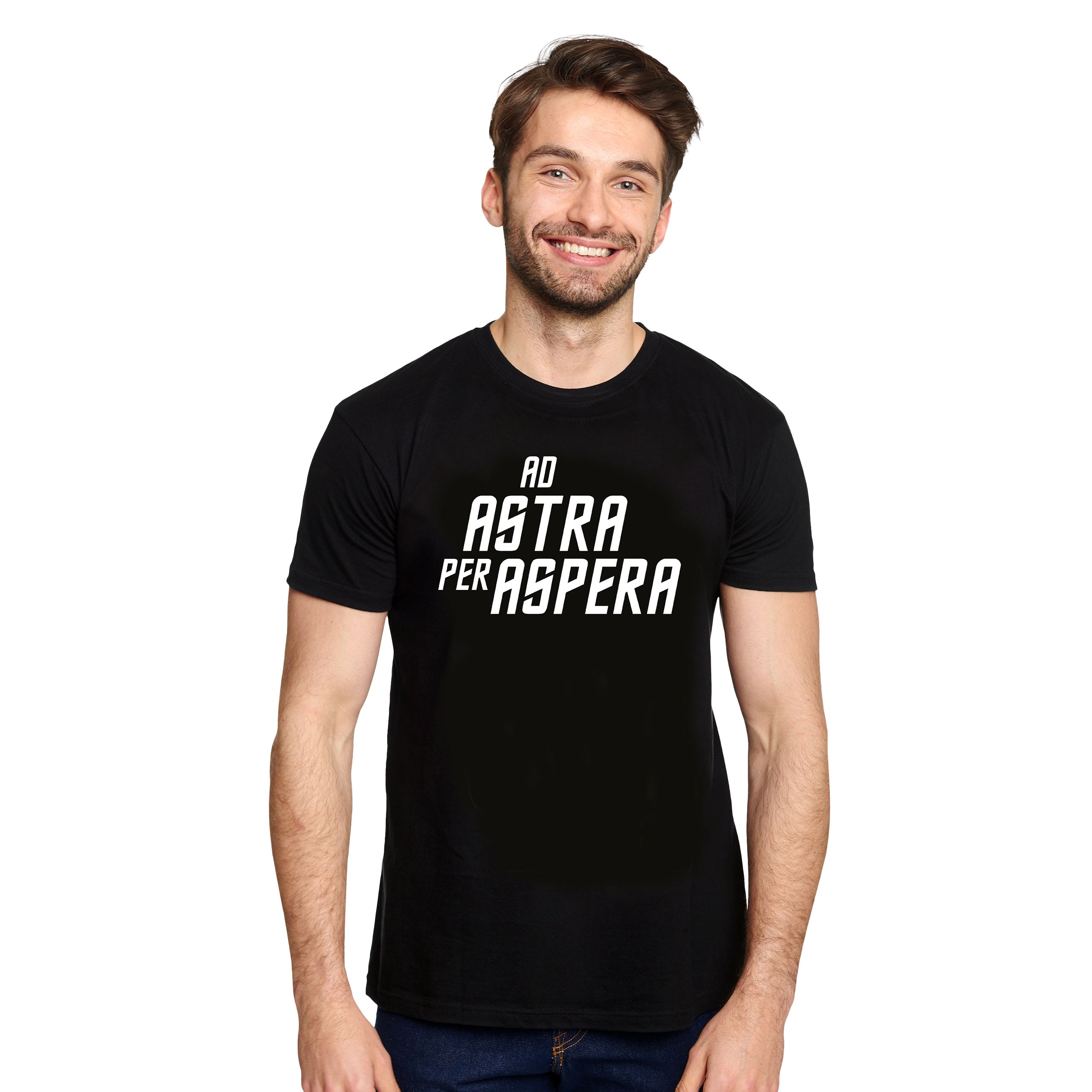 Produktbild Ad Astra Per Aspera T-shirt för Star Trek-fans svart