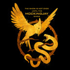 Produktbild Songbird and Snake T-shirt för Hunger Games-fans svart