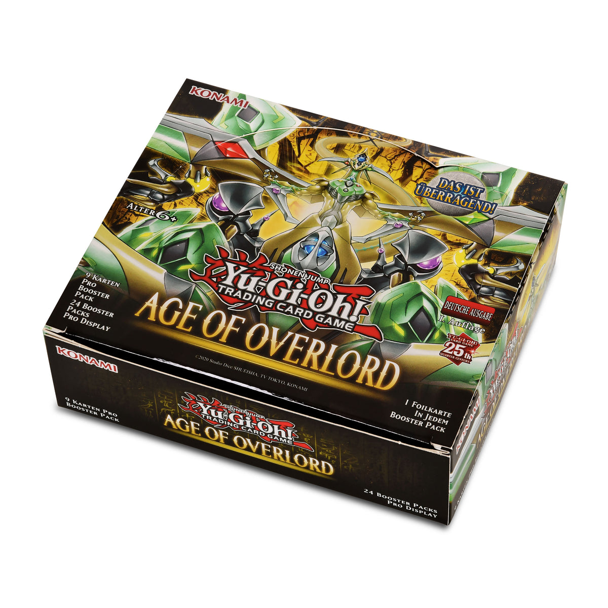 Produktbild Yu-Gi-Oh! - Age of Overlord Booster Display på tyska