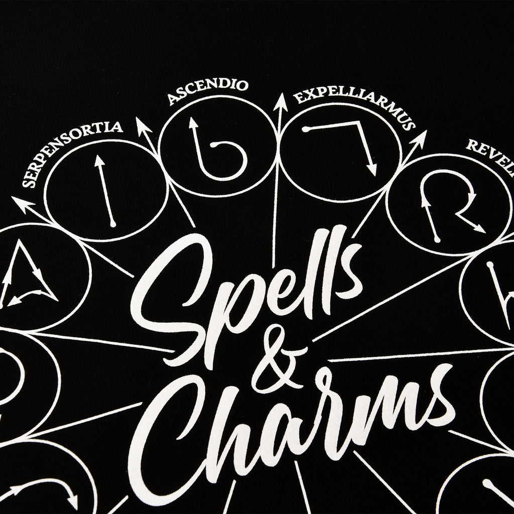 Produktbild Harry Potter - Spells And Charms T-shirt svart