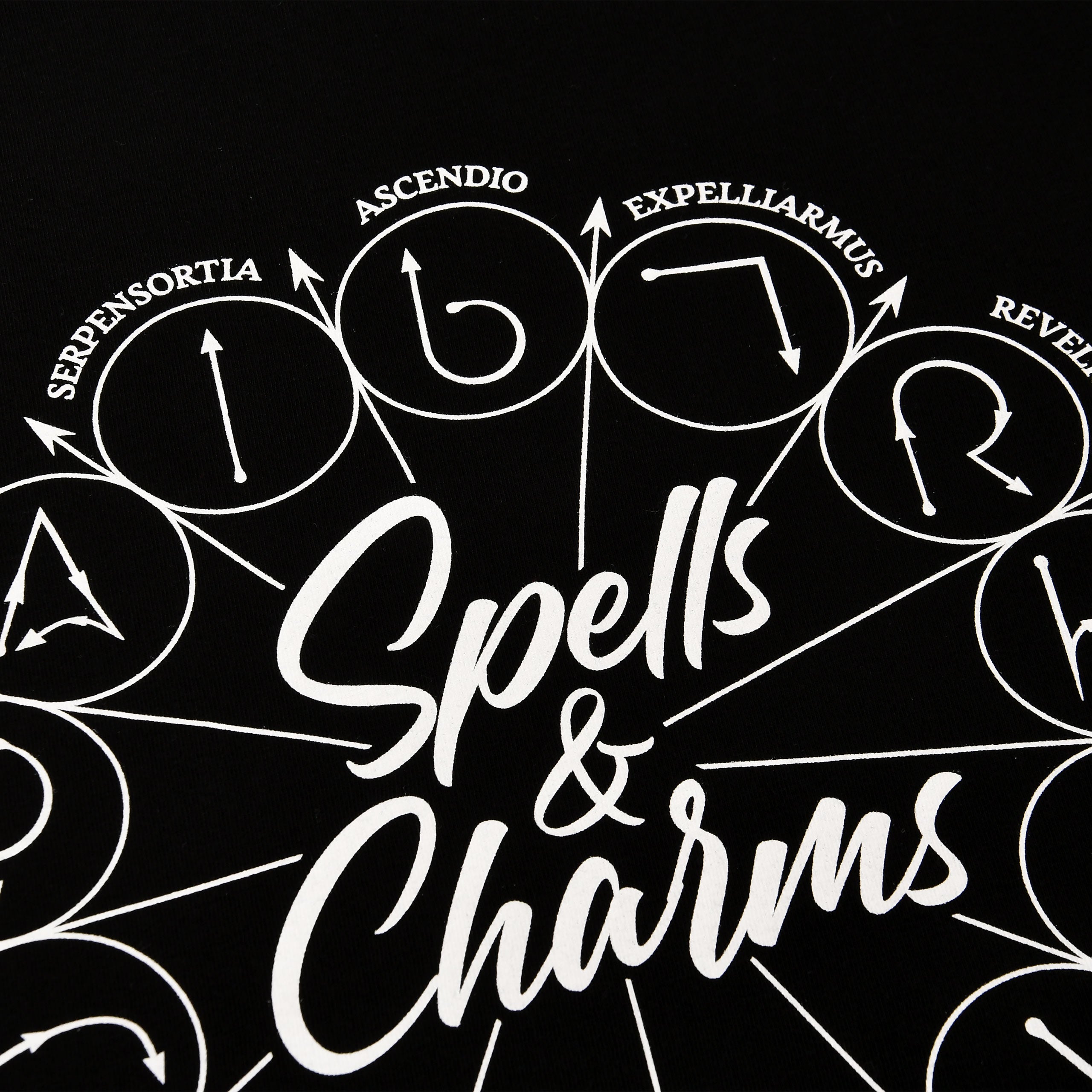 Produktbild Harry Potter - Spells And Charms T-shirt svart