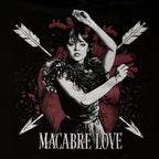 Product image Wednesday - Macabre Love T-shirt with Butterfly Sleeves