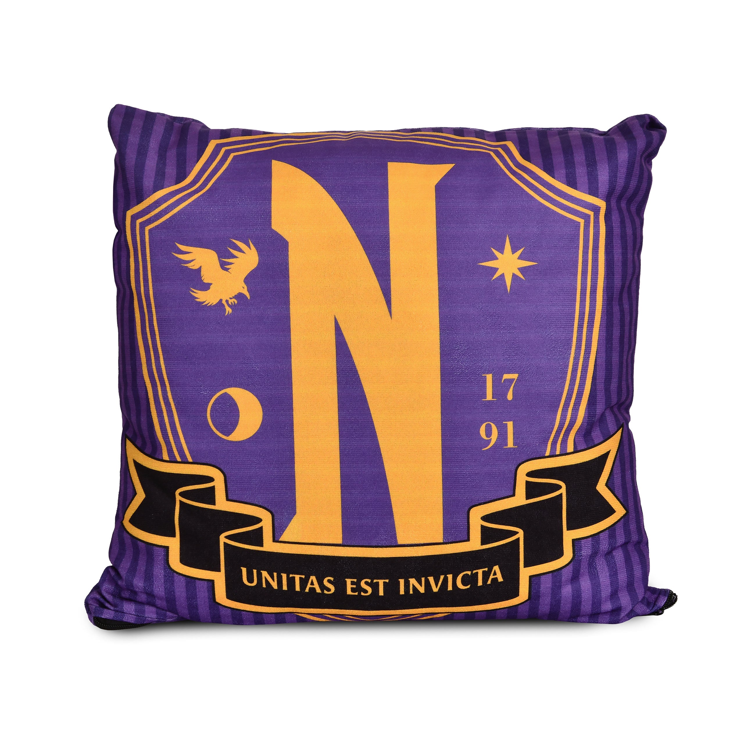Produktbild Wednesday - Nevermore Academy Logo Kudde