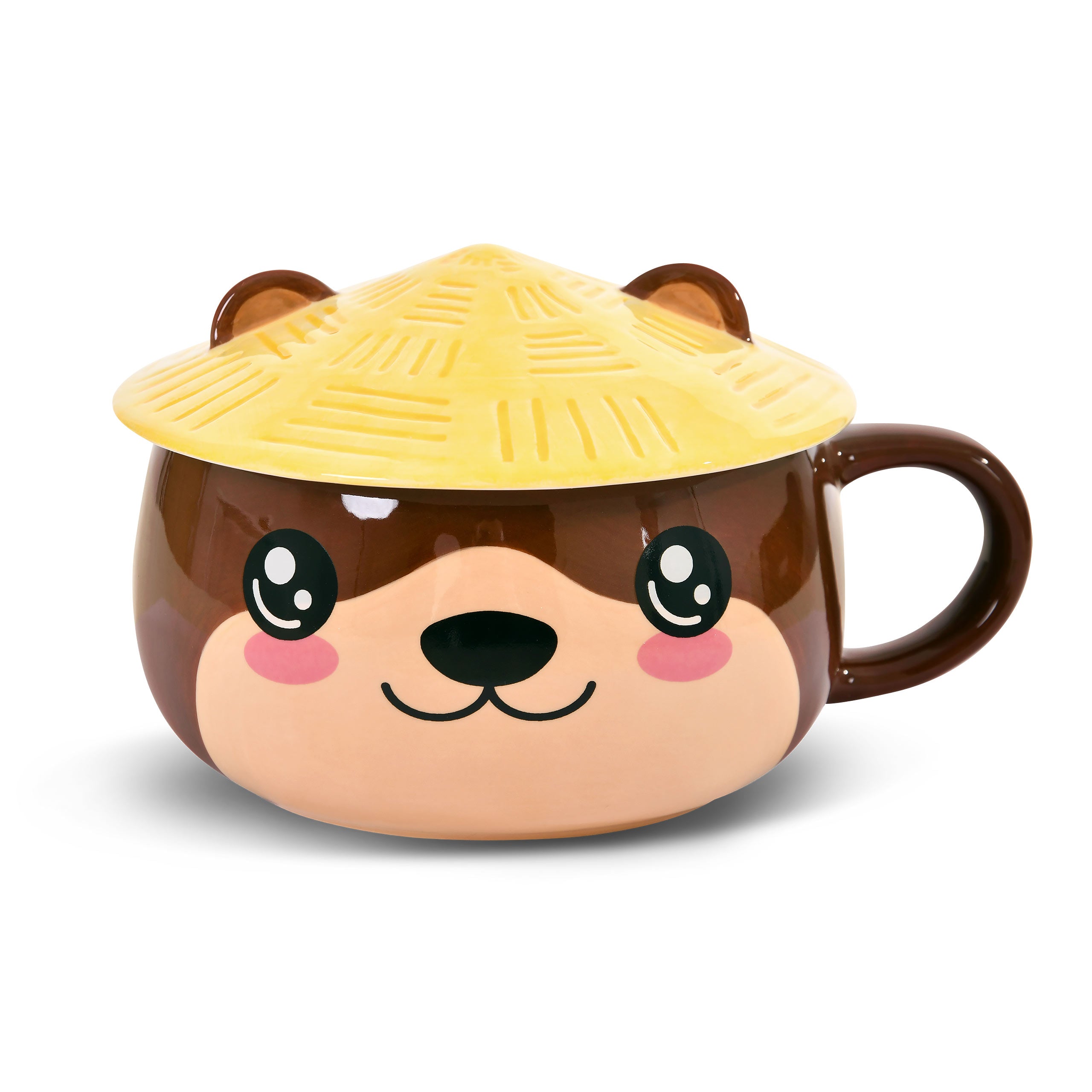 Produktbild Otter Kawaii Mugg med lock för anime-fans